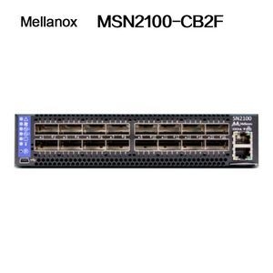 Mellanox MSN2100-CB2f สวิตช์ Nvidia Spectrum 1u พร้อมฟังก์ชัน Stackable และอัตราการส่งข้อมูล 100gbe