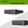 สวิตช์ Nvidia Spectrum 100gbe 1u พร้อม Cumulus Linux 16 พอร์ต Qsfp28 จำนวน 16 พอร์ต, พาวเวอร์ซัพพลาย AC 2 ชุด, X86 2-Core, ความลึกสั้น, C2p Airflow, ความเร็วสูงสุด 1g
