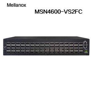 2U Open Ethernet Switch กับ Cumulus Linux 64 QSFP56 Port X86 CPU ความลึกมาตรฐาน P2C 5000 อัตราการส่ง 100GB ความเร็ว