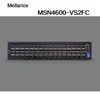 MSN4600-VS2FC 2u Open Ethernet Switch กับ Cumulus Linux 64 Qsfp56 Port 2 แหล่งไฟฟ้า AC X86 CPU ความลึกมาตรฐาน P2c