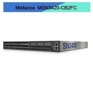การแก้ไขระบบเครือข่าย MSN3420-CB2FC Ethernet Switch 48 SFP28 12 Qsfp28 Port สําหรับการโอนข้อมูลอย่างรวดเร็ว