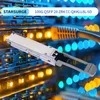 Qsfp28 100g 850nm 1310nm 100m 10km 40km 80km 100km Sr4 Lr4 Er4 Zr4 MPO LC ตัวรับส่งสัญญาณออปติคัล SFP Module ที่เข้ากันได้ Qsfp28 100g