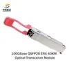 ราคาต่อรองได้ สต็อกสูง โมดูลรับส่งสัญญาณ Qsfp28 Er4 100g ความเร็วสูง 40 กม. สำหรับเครือข่ายที่เชื่อถือได้