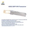 โมดูลรับส่งสัญญาณออปติคัล Osfp Vr4 ความเร็วสูง 400g สำหรับเครือข่ายสินค้าคงคลังจำนวนมาก