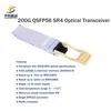 โมดูลเครื่องรับสัญญาณแสงความเร็วสูง 200g Qsfp56 Sr4 สําหรับเครือข่ายสินค้าสปอตจํานวนมาก