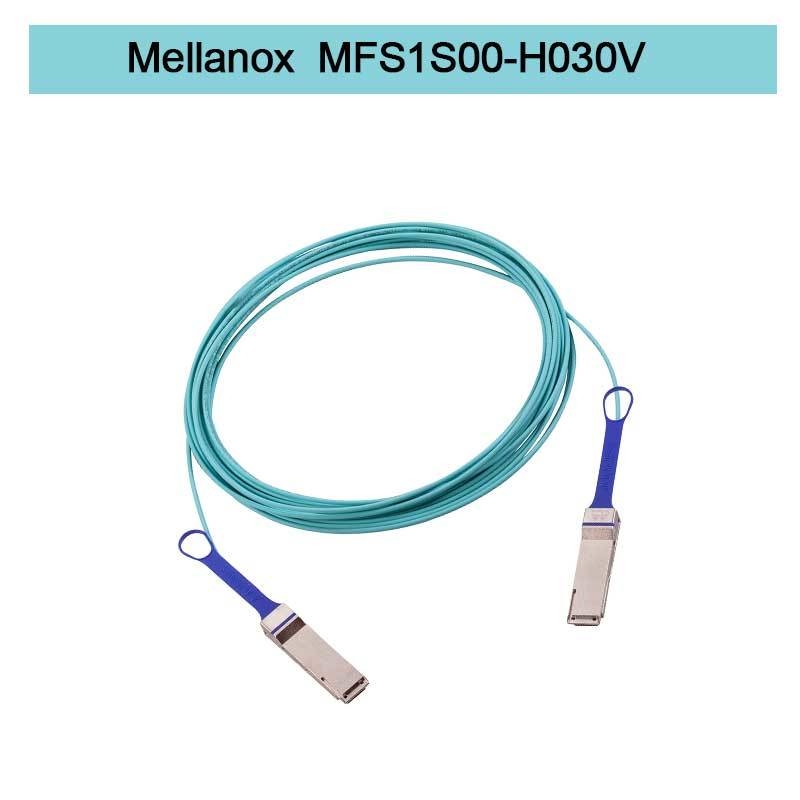MFS1S00-H030V ((980-9I440-00H030) Aoc Network Cable IB HDR ถึง 200Gb/S QSFP56 30m 200GBase-AOC QSFP56 ถึง QSFP56