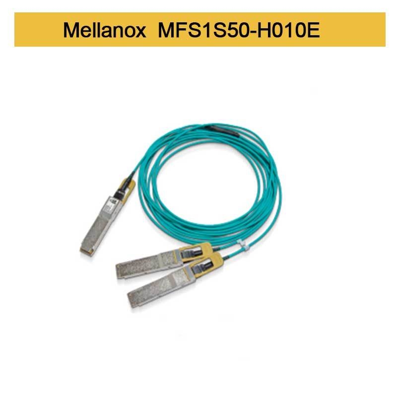 00Gb/S ถึง 2x100Gb/S Mellanox AOC IB HDR QSFP56 ถึง 2 MFS1S50-H005E MFS1S50-H010E MFS1S50-H015V