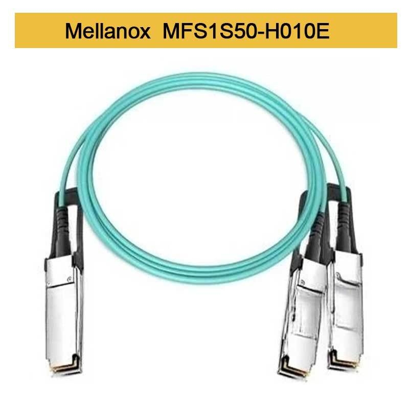 00Gb/S ถึง 2x100Gb/S Mellanox AOC IB HDR QSFP56 ถึง 2 MFS1S50-H005E MFS1S50-H010E MFS1S50-H015V