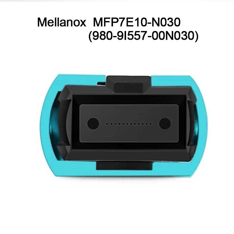 สายเคเบิลใยแก้วนำแสงมัลติโหมด Nvidia Mfp7e10-Nxxx Mfp7e10-N030 (980-9I557-00N030) MMF, MPO12 APC ถึง MPO12 APC, 30 ม.