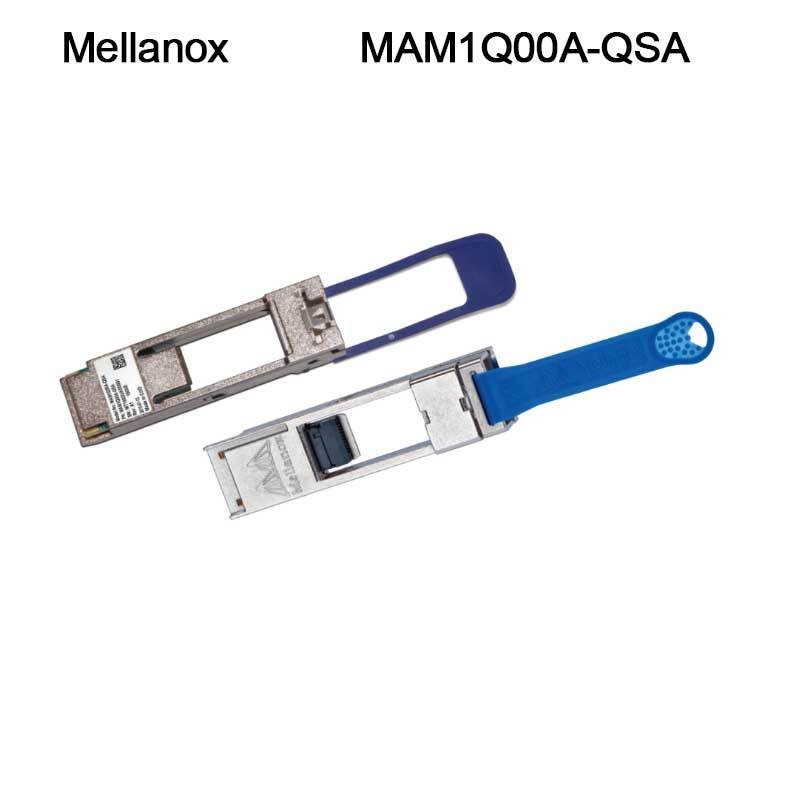 Mellnaox แบรนด์ใหม่ดั้งเดิม Mam1q00A-Qsa Nvidia Dynamix Qsa™ , Qsfp+ to SFP+ Adapter