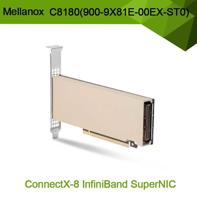 Nvidia Connectx-8 Adapter C8180 (900-9X81E-00EX-ST0) สายอินฟินแบนด์ OSFP