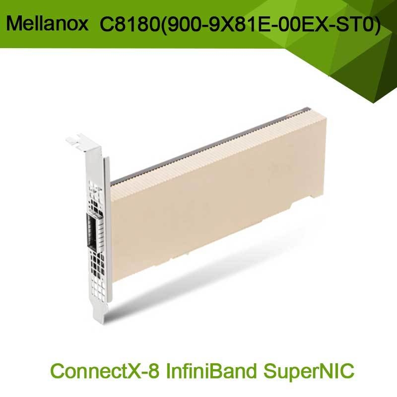 Nvidia Connectx-8 Adapter C8180 (900-9X81E-00EX-ST0) สายอินฟินแบนด์ OSFP