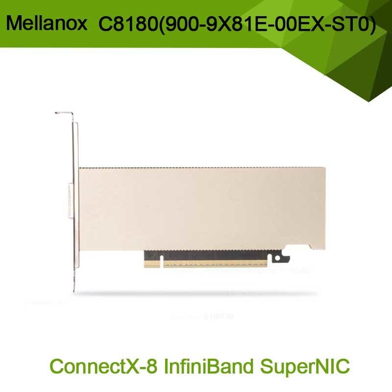 Nvidia Connectx-8 Adapter C8180 (900-9X81E-00EX-ST0) สายอินฟินแบนด์ OSFP