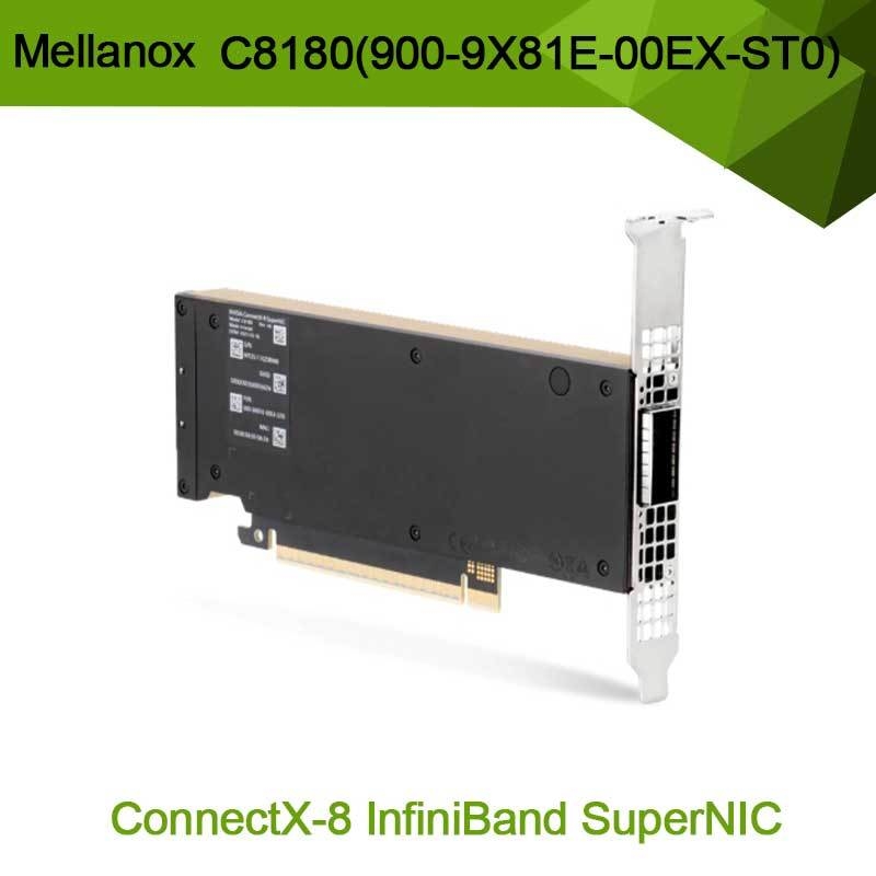 Nvidia Connectx-8 Adapter C8180 (900-9X81E-00EX-ST0) สายอินฟินแบนด์ OSFP