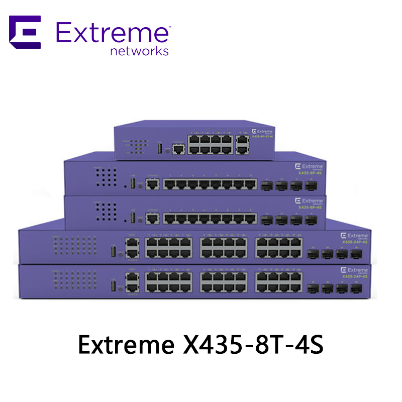 เครื่องเปลี่ยนเครือข่ายประสิทธิภาพสูง X435-8t-4s ซีรีส์