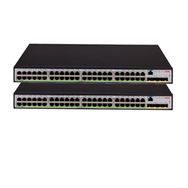 H3c Ls-5130V2-52s-Li Gigabit Switch พร้อมพอร์ต 52 แห่งสําหรับเครือข่ายสมาร์ท