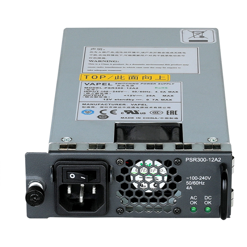 H3c Lsqm1AC300 Core Mainnet Modular Switch AC Power Module กระปุก 12.5A