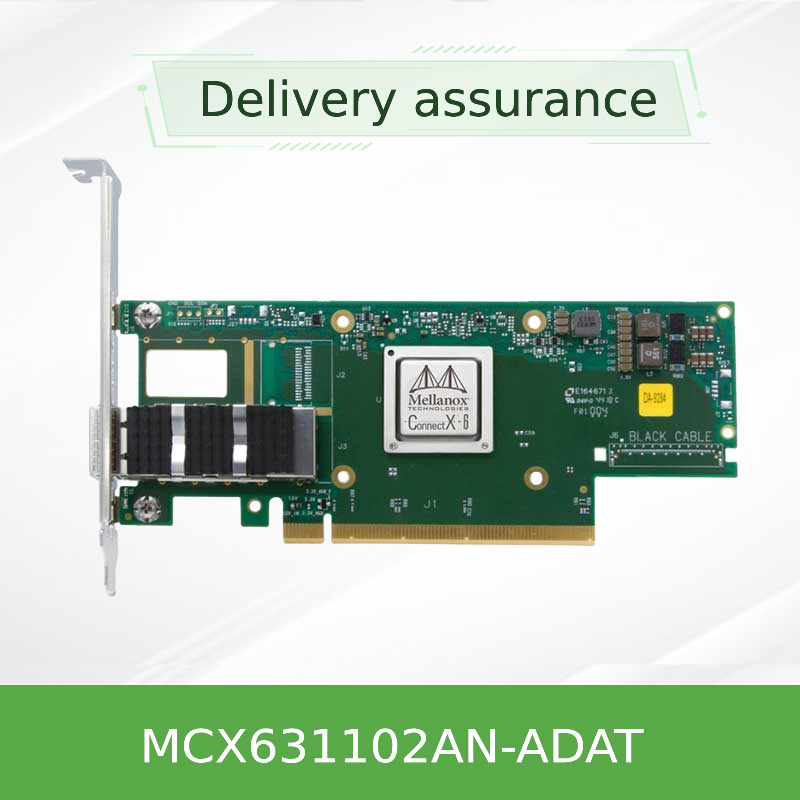 การ์ดเครือข่าย Nic Mellanox 25GB MCX631102AN-ADAT สองพอร์ต SFP28 PCIE 4.0 X8
