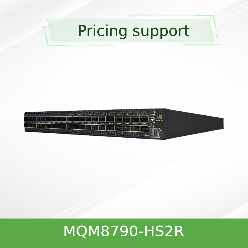 การทํางานของเครือข่ายที่ขยายขึ้น Mellanox switch MQM8790-HS2R ((920-9B110-00RH-0D0) Quantum Hdr Infiniband Switch 40 Qsfp56 Port Nvidia