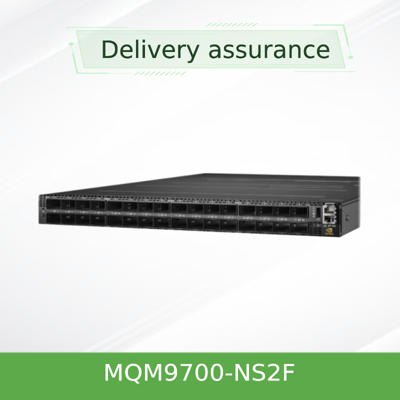 Quantum-2 QM9700 Mellanox Infiniband Switch 64-Port Non-Blocking จัด NDR 400Gb/S MQM9700-NS2F