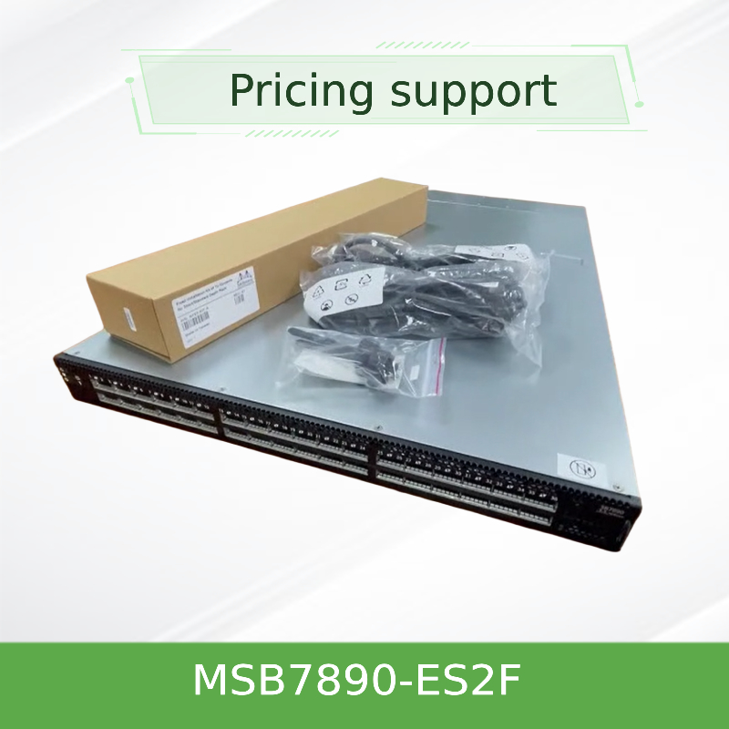 IB 2 EDR 1U สวิตช์เครือข่าย Mellanox 36 พอร์ต QSFP28 MSB7890-ES2F