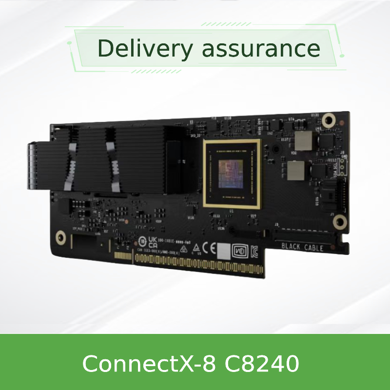 Nvidia Connectx-8 Supernic Dual-Port Qsfp112infiniband: Ndr Ib (ค่าเริ่มต้น) Ethernet: 400gbe C8240 900-9X81q-00cn-St0