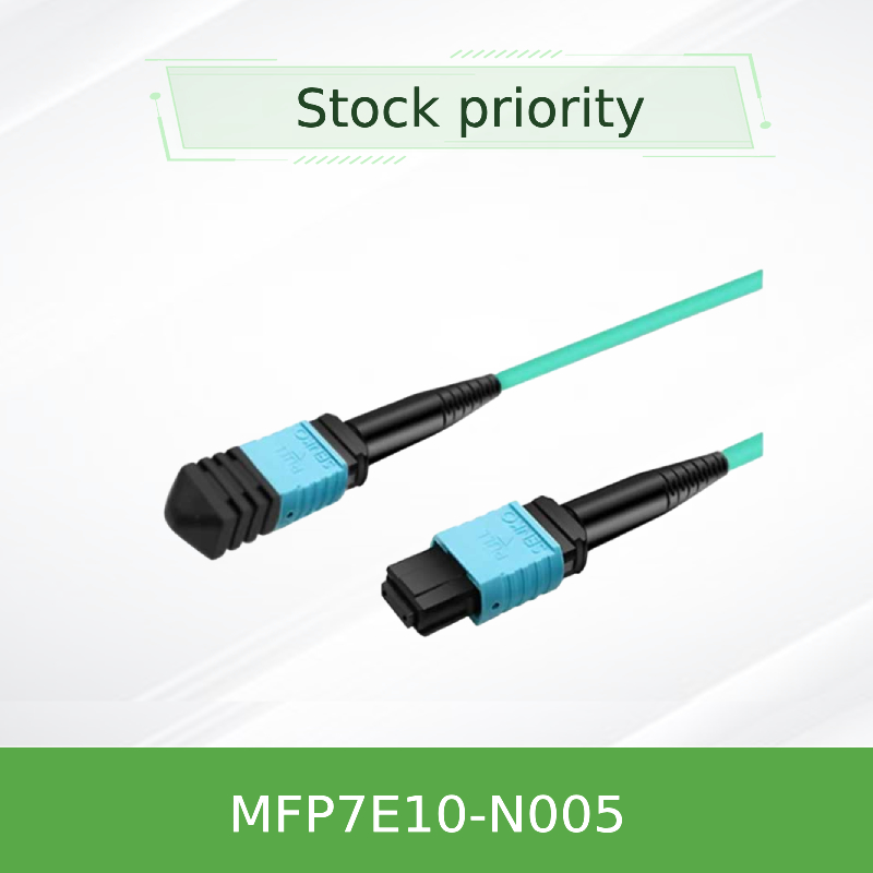 Mfp7e10-N020 สายไฟฟ้าไฟเบอร์ปาสิฟ Mmf MPO12 APC ถึง MPO12 APC 20m Mfp7e10-N003 Mfp7e10-N005