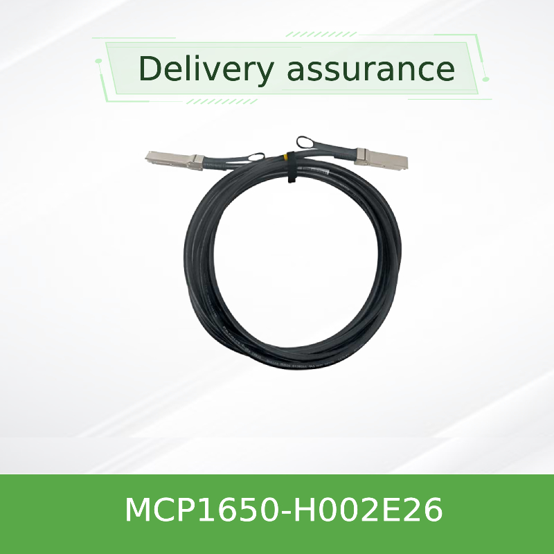 MCP1650-H002E26 ((980-9I549-00H002) Mellanox Dac Cable ทองแดง passive Ib HDR ถึง 200GB/S Qsfp56 2M