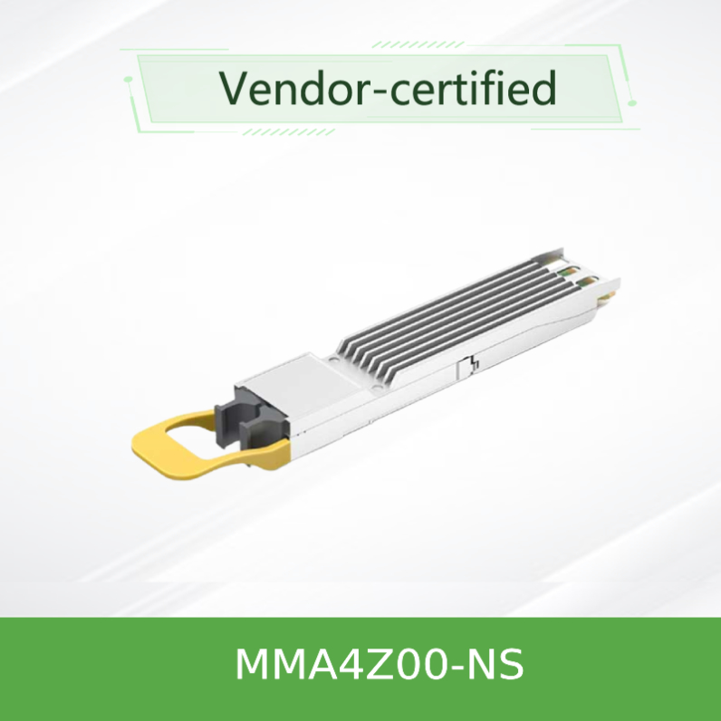 MMA4Z00-NS SFP+ MELLANOX รองรับ 800G 2xSR4 OSFP PAM4 850nm 50m InfiniBand NDR โมดูล