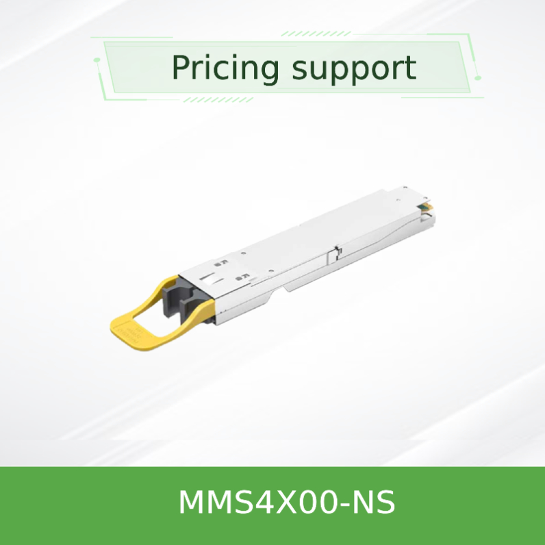 MMS4X00-Ns 800gbps พอร์ตคู่ Osfp 2X400GB/S โหมดเดี่ยว 2xdr4 100m Nvidia