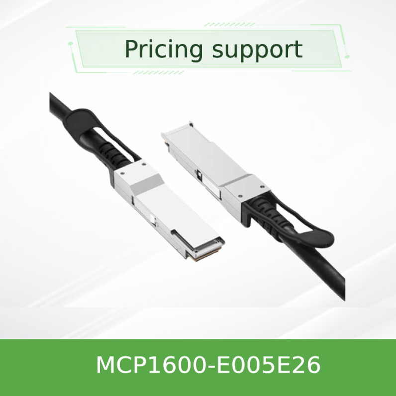 Mellanox DAC Cable IB EDR ความยาว 5m MCP1600-E005E26 ความเร็วสูง 100Gb/S QSFP28 ใหม่และเดิม