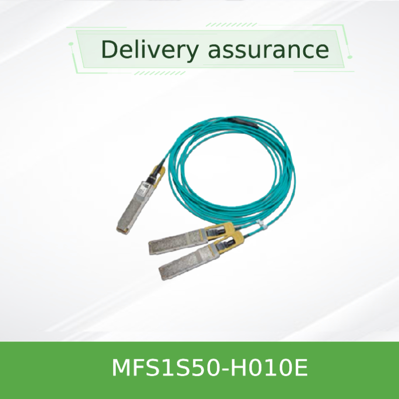 00Gb/S ถึง 2x100Gb/S Mellanox AOC IB HDR QSFP56 ถึง 2 MFS1S50-H005E MFS1S50-H010E MFS1S50-H015V