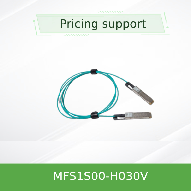 MFS1S00-H030V Mellanox Infiniband Cable QSFP56 ถึง QSFP56 30m