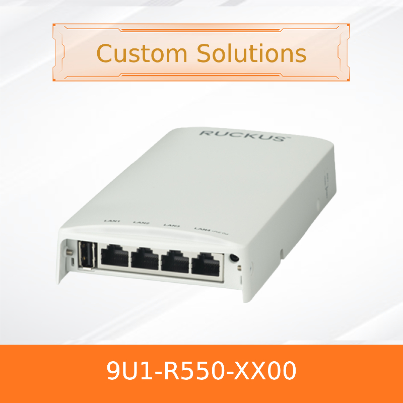 Hot Selling Original New Ruckus Indoor Access Point 9u1-R550-Xx00 Ap รองรับ Wi-Fi ล่าสุด 6 (802.11ax)