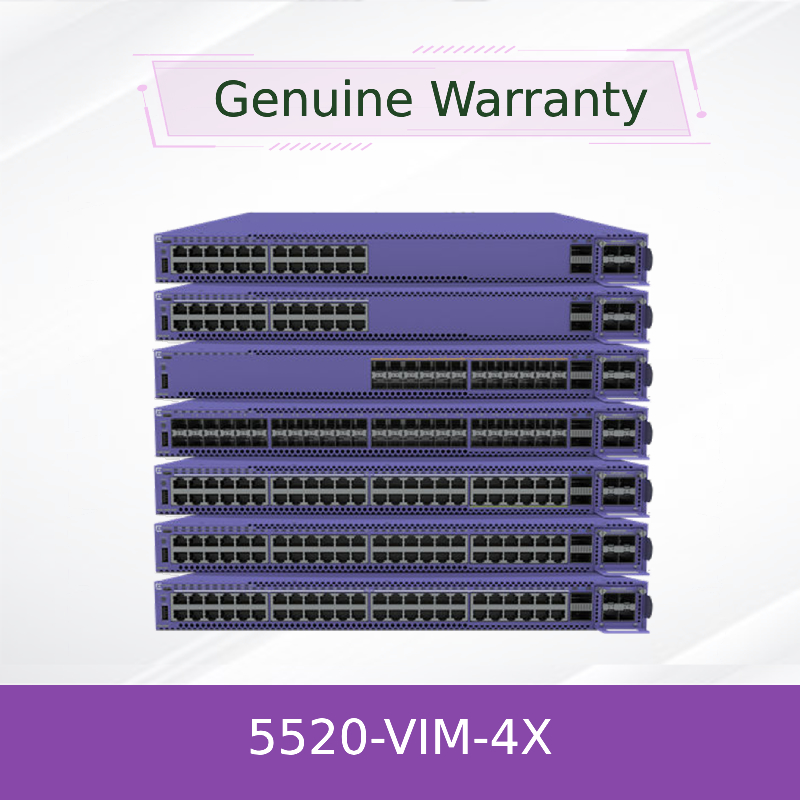 สวิตช์ความเร็วสูงสุด 5520-Vim-4X สําหรับการทํางานของเครือข่าย