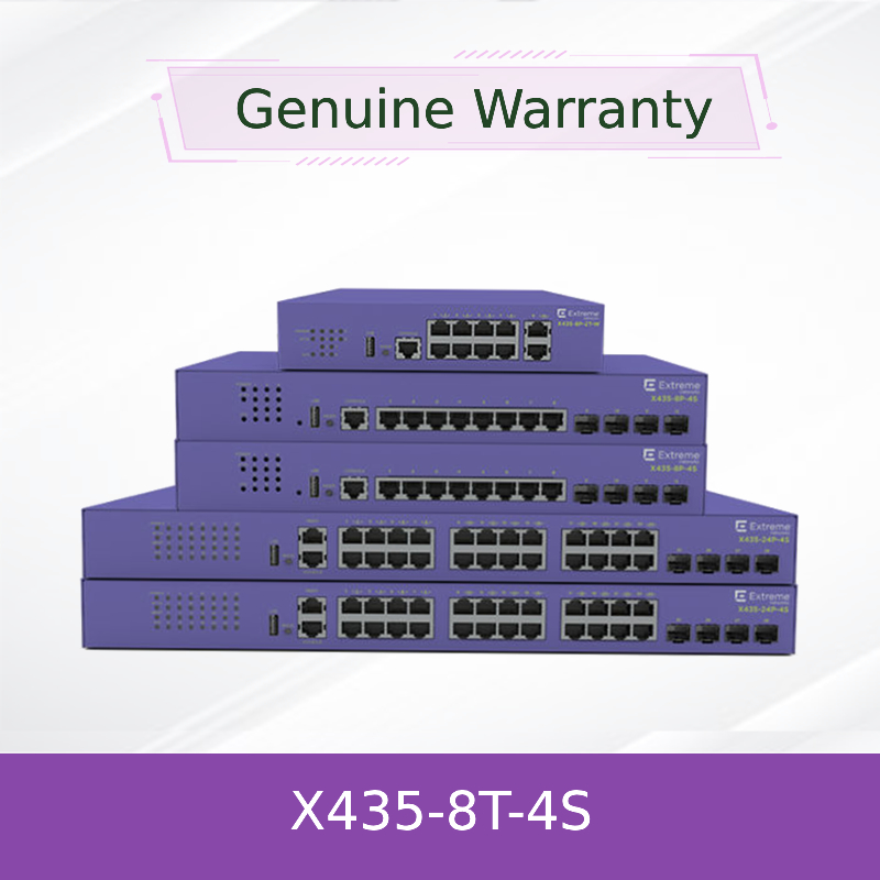 เครื่องเปลี่ยนเครือข่ายประสิทธิภาพสูง X435-8t-4s ซีรีส์