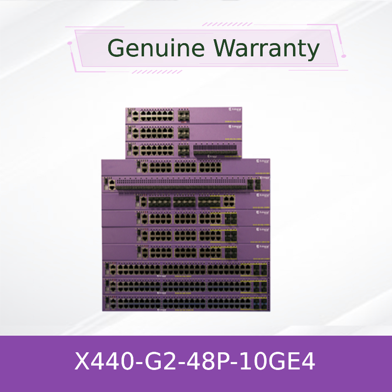 AVB Ethernet Extreme Summit X440 G2 48p 10GE4 พร้อมระบบปฏิบัติการ ExtremeXOS 4 ผ่านใบอนุญาต