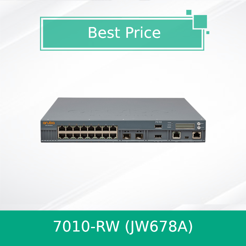 Aruba เครื่องควบคุมไร้สายใหม่และเดิม 7010-RW Jw678A เครื่องควบคุมไร้สายซีรีส์ 7000