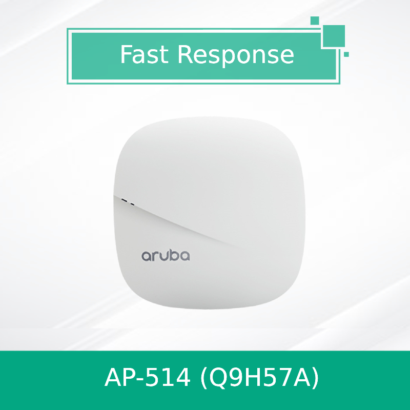 จุดเชื่อมต่อไร้สายภายในอาคารคุณภาพสูง Hpe Aruba Ap-514 (Q9H57A) สำหรับธุรกิจ
