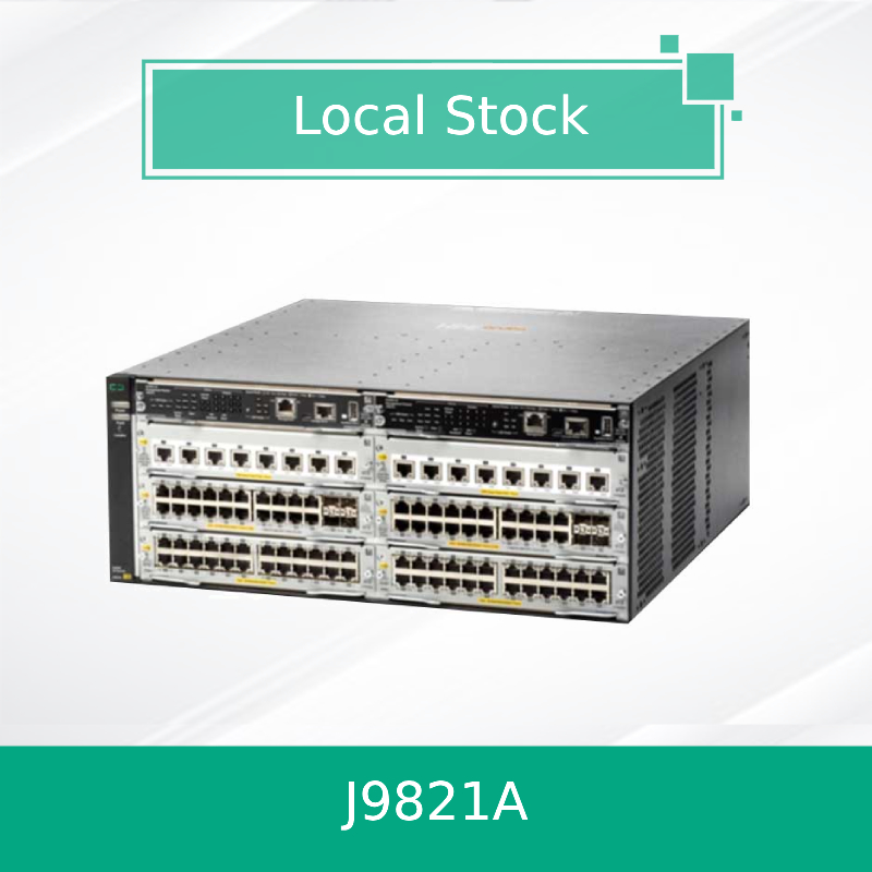 เครื่องปรับปรุงความสามารถสูง Hpe Aruba 5406r Zl2 Switch J9821A สําหรับบริษัท