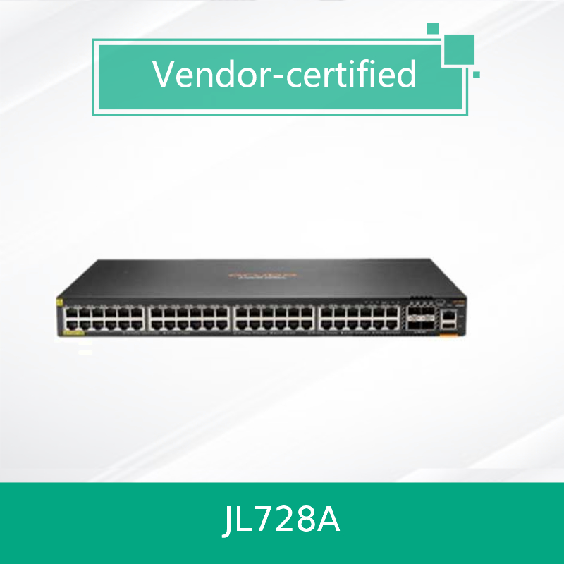 Hpe Aruba Networking Cx 6200f 48g Class4 Poe 4SFP+ 740W สวิตช์ (JL728A)