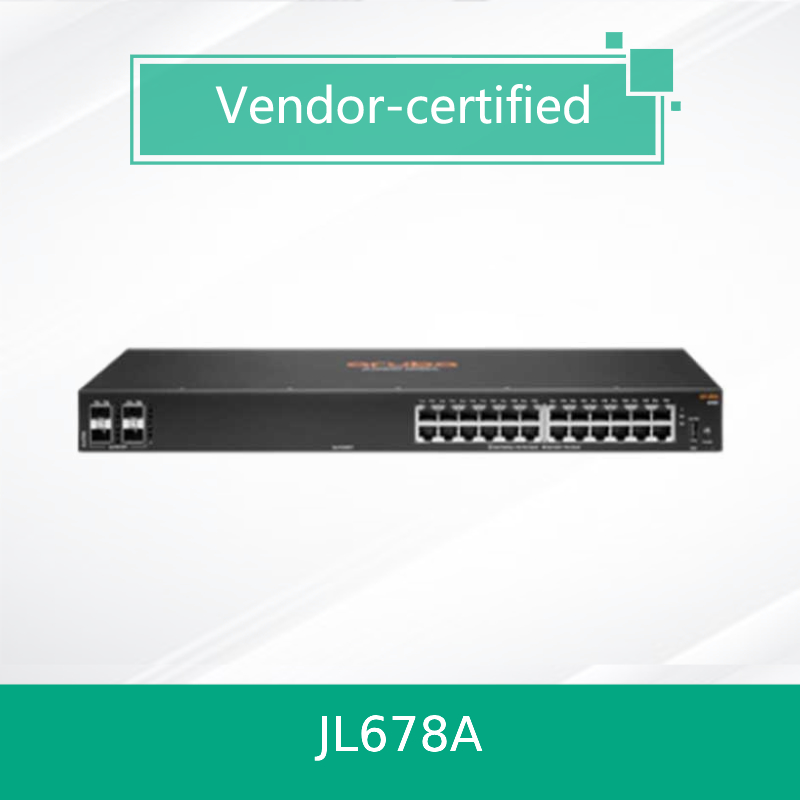 Hpe Aruba Networking Cx 6100 24G 4SFP+ Switch (JL678A) ใหม่และเดิม