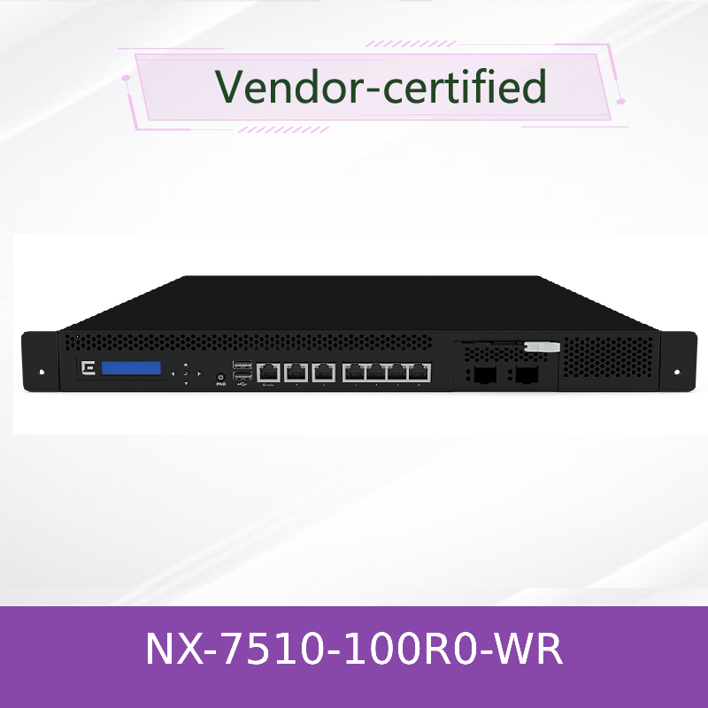 Extreme Wireless Access Points NX - 7510-100R0 - อุปกรณ์จัดการเครือข่ายไร้สาย WR RAM 16GB ไดรฟ์โซลิดสเทต 64GB