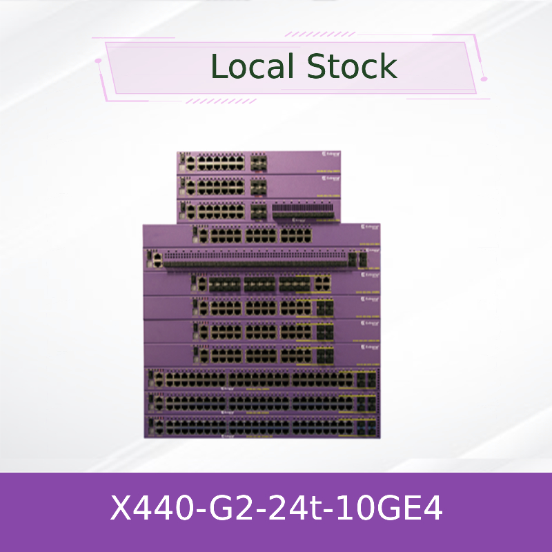 เครื่องสวิทช์เครือข่ายขอบ X440 เครื่องสวิทช์ 16532 440-G2-24t-10GE4 เครื่องสวิทช์ขอบ Xos