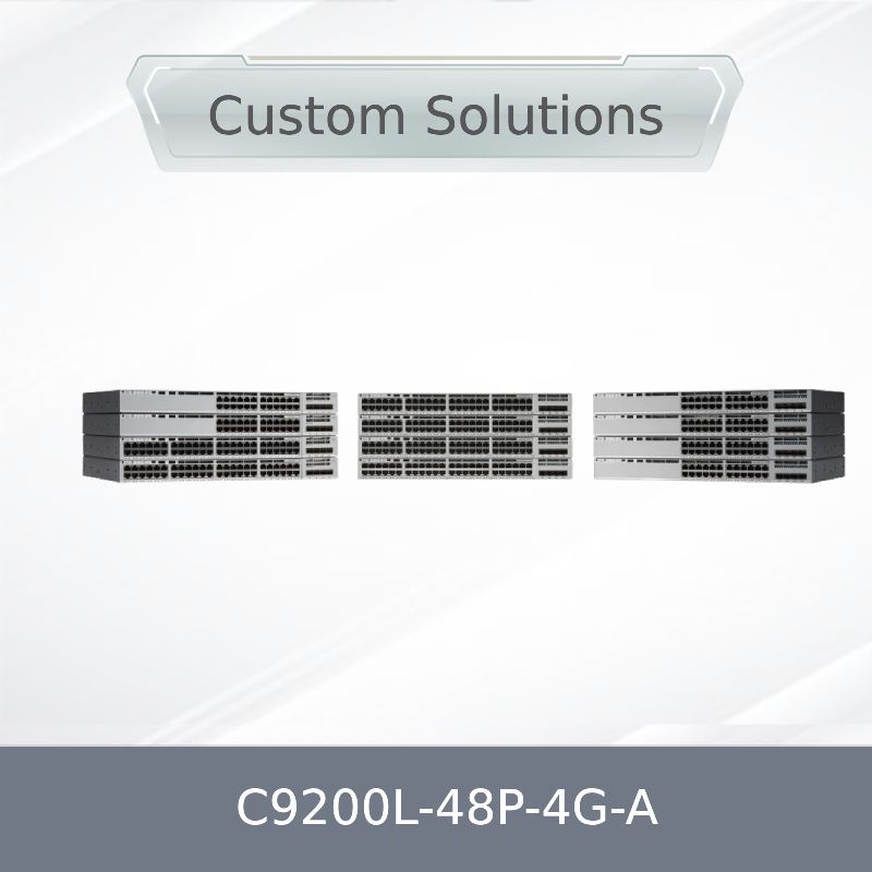 Cisco New Original C9200L-48p-4G-a 9200L 48 Port 10/100/1000 Poe+ 4X1g Uplink Switch Network Advantage C9200L-48p-4G-a การใช้งานของเครื่องออนไลน์