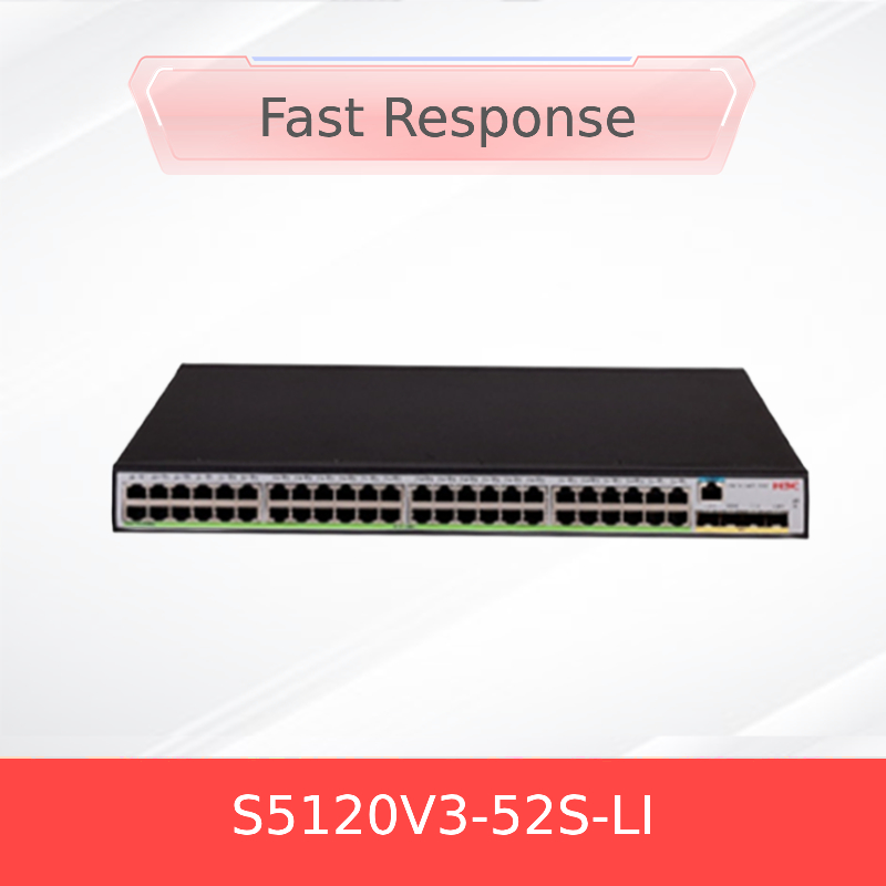 H3c Ls-5120V3-52s-Li เครือข่ายสวิตช์ 52port การจัดการสวิตช์การเข้าถึง