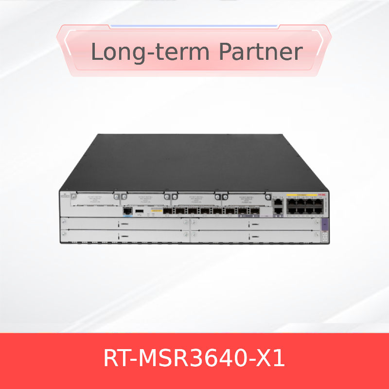 H3c Rt-Msr3640-X1 ซีรี่ย์ Router Products Carton การส่งต่อผลงาน 10g SFP+
