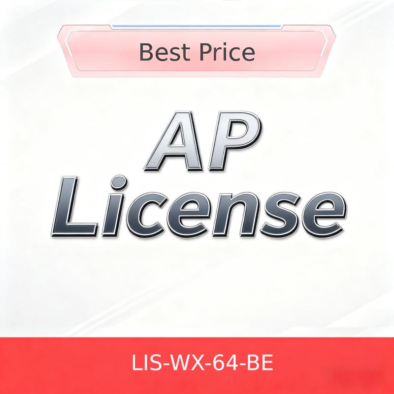 Smart H3c Wireless Ap License Lis-Wx-64-Be ระดับความสามารถสูง H3c Wireless Ap License
