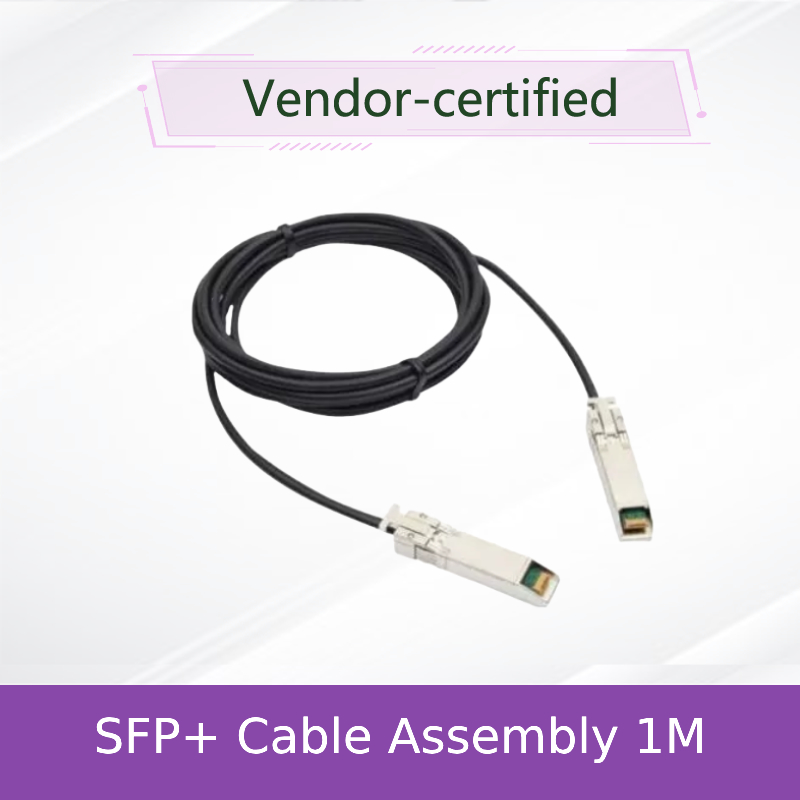 Extreme Wireless Access Points INC 10304 SFP + ชุดประกอบสายเคเบิล 1M 10 Giga bit Ethernet SFP+ passi