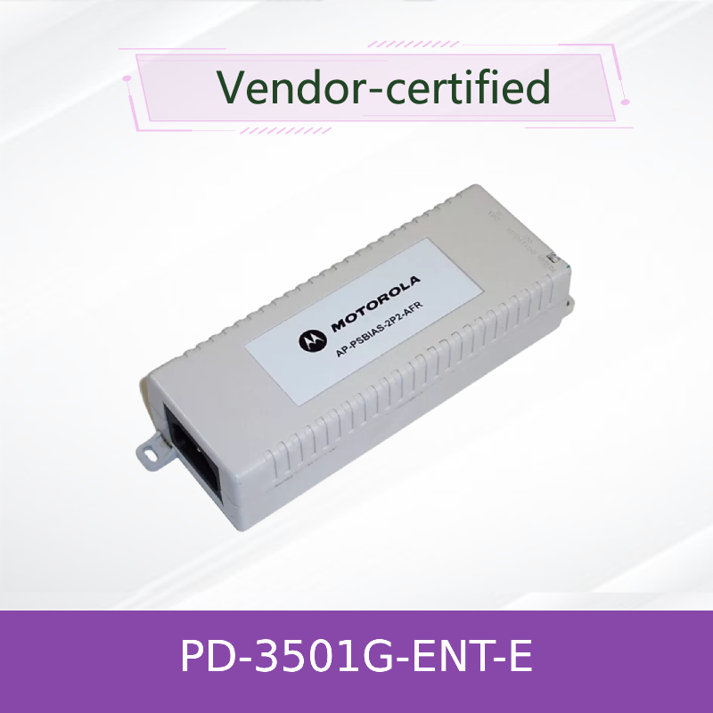 Extreme Wireless Access Points PD - 3501G - ENT- E 1port 15.4W IEEE 802.3af PoE ภายในห้อง 10/100/1000 Mbps โมดูลใหม่และเดิม